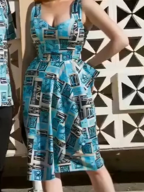 Pinup Couture Dresses & Skirts - PinUp Girl Clothing Sir Charles Pheonix Tiki Dress